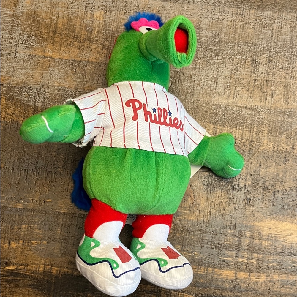 Green Phillies Mascot Plush Toy